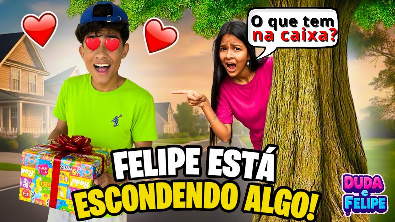 O SEGREDO DO FELIPE FOI REVELADO!😱 *vai ficar de castigo! 