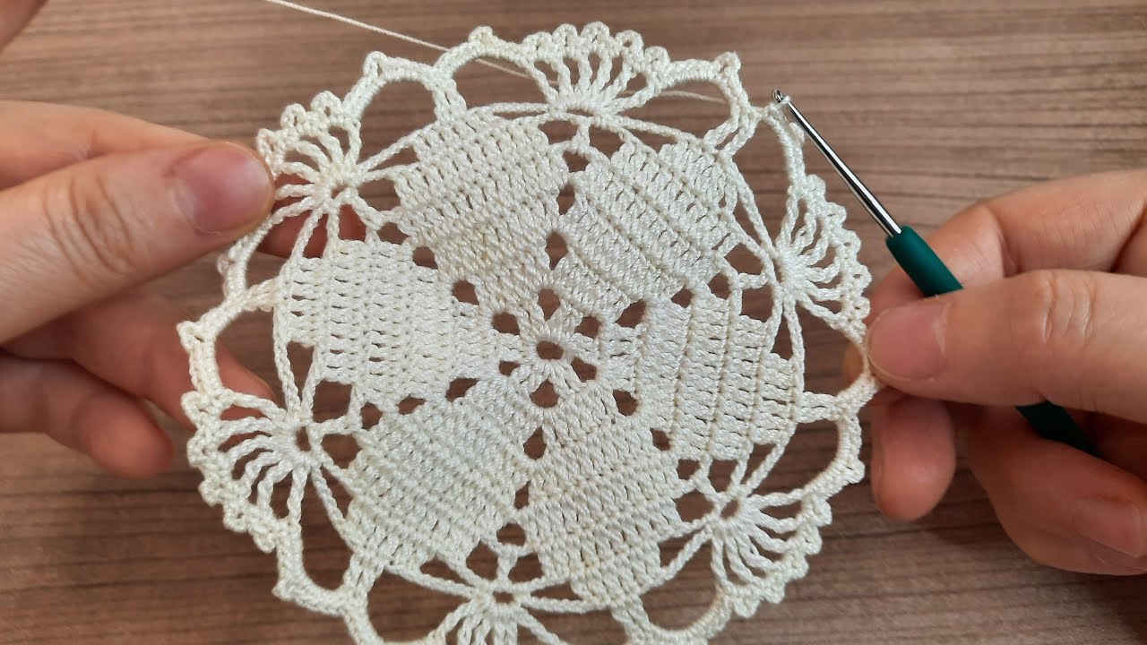 EXCELLENT Very Beautiful Flowers Crochet Pattern Knitting Online Tutorial for beginners Tığ işi örgü