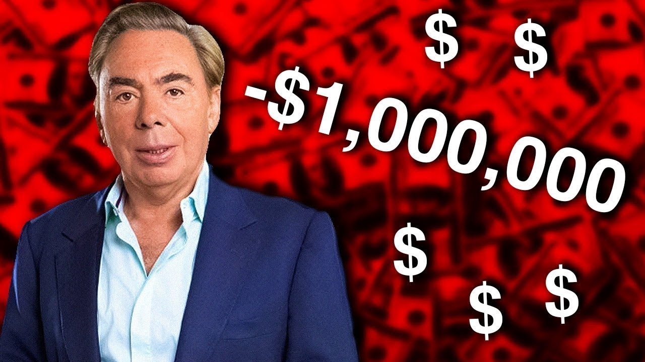 Как Эндрю Ллойд Уэббер потерял состояние за считанные минуты…