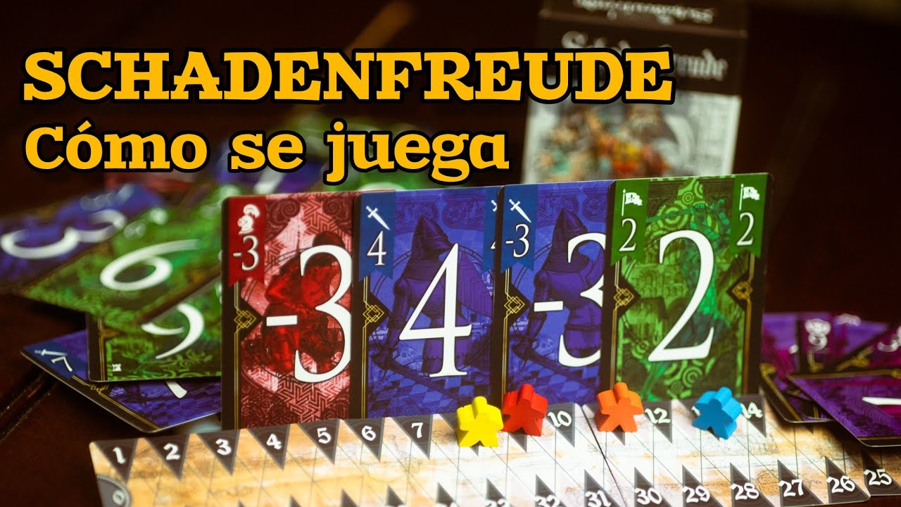 SCHADENFREUDE - Juego de bazas | Cómo se juega