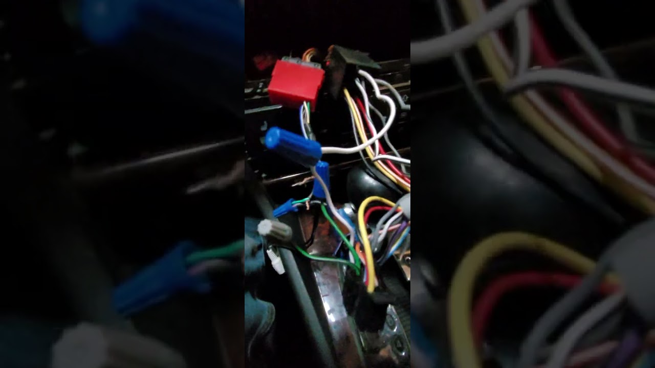 1999 Audi A4 (B5) with bose spund system head unit wiring for aftermarket head unit