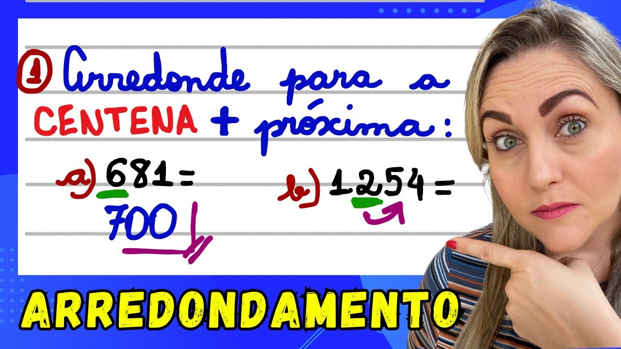 ARREDONDAMENTO DE NÚMEROS NATURAIS!!!! EXPLICAÇÃO DO CONTEÚDO! SISTEMA DE NUMERAÇÃO DECIMAL.