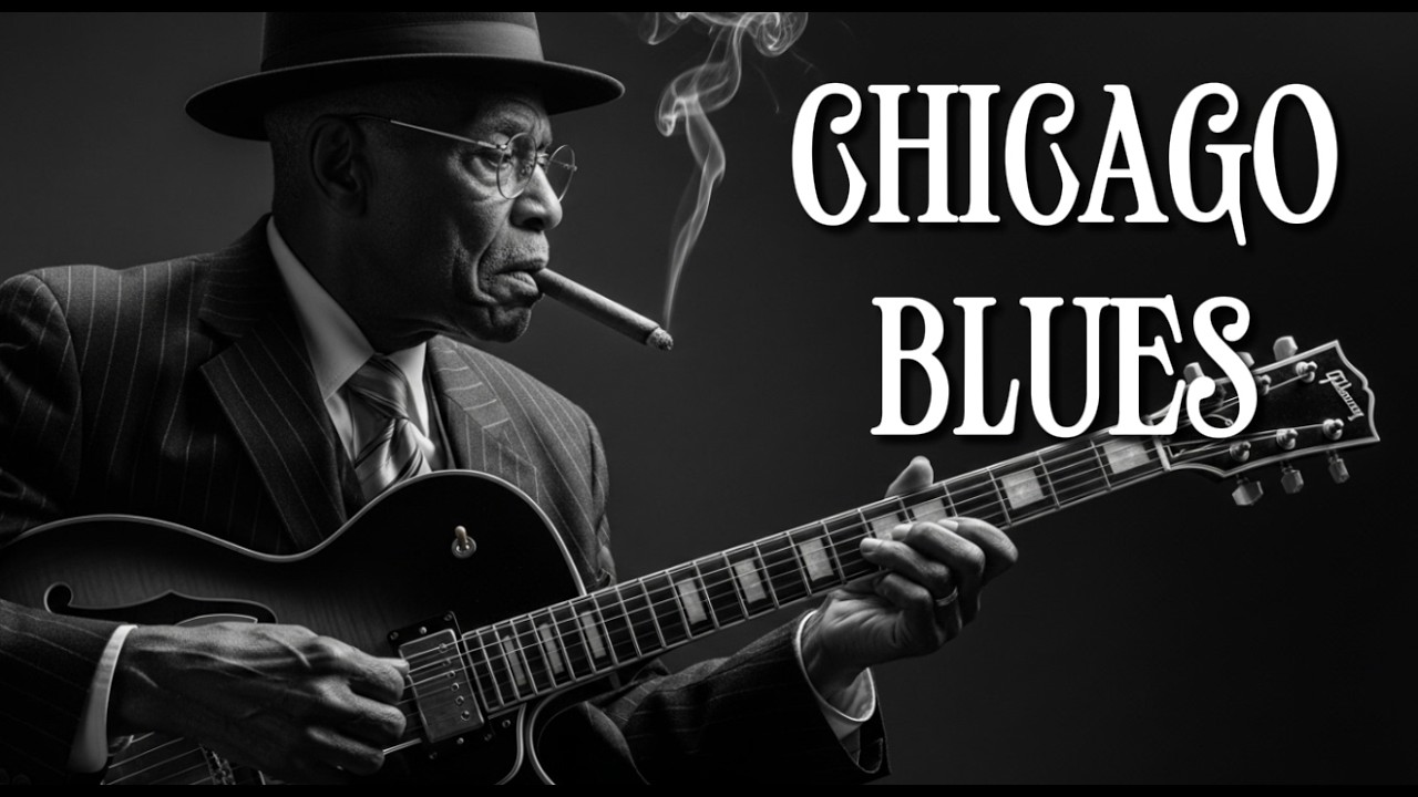 Relaxing Chicago Blues – Midnight Soulful Guitar Vol.102