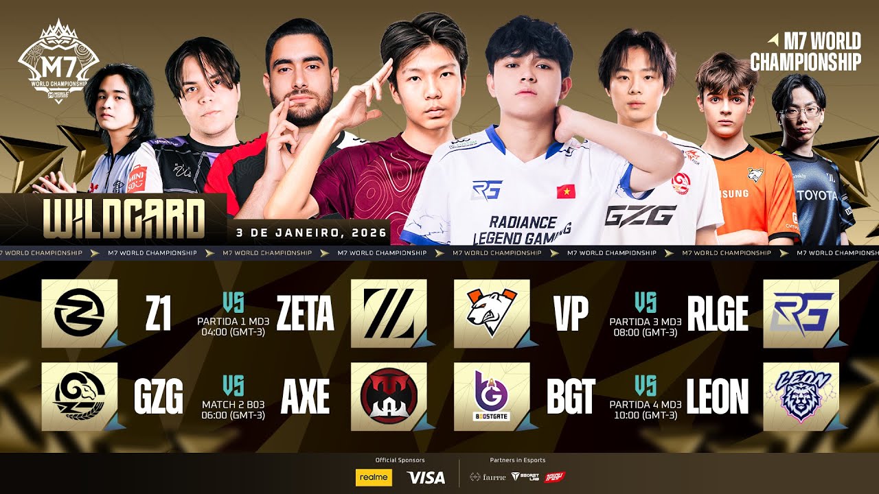 🔴 AO VIVO | WILD CARD &ndash; DIA 1 | M7 World Championship | (PT)