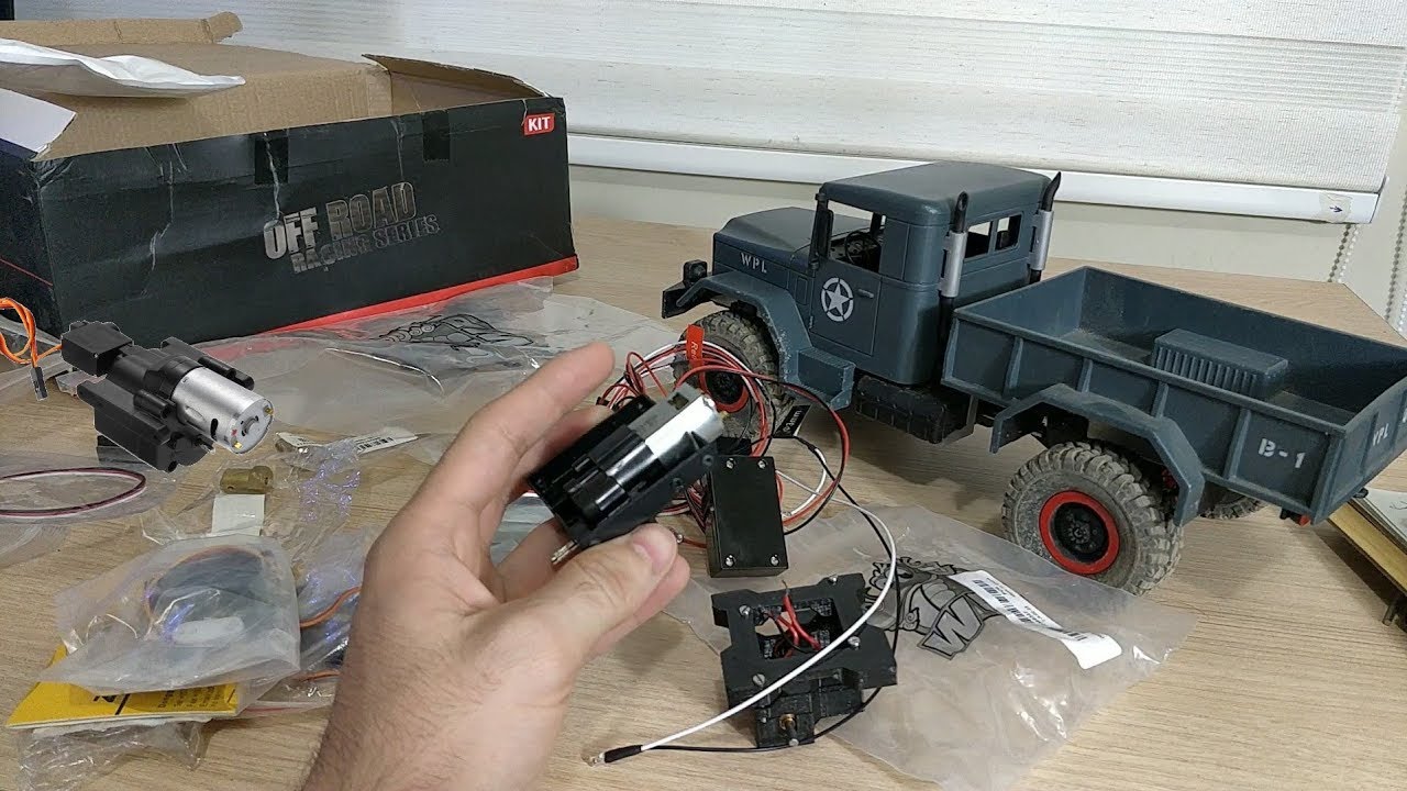 WPL Rc Motor 370 (2 speed) , 130, 180 y Sistema de Luces \\ Hablemos + enlaces