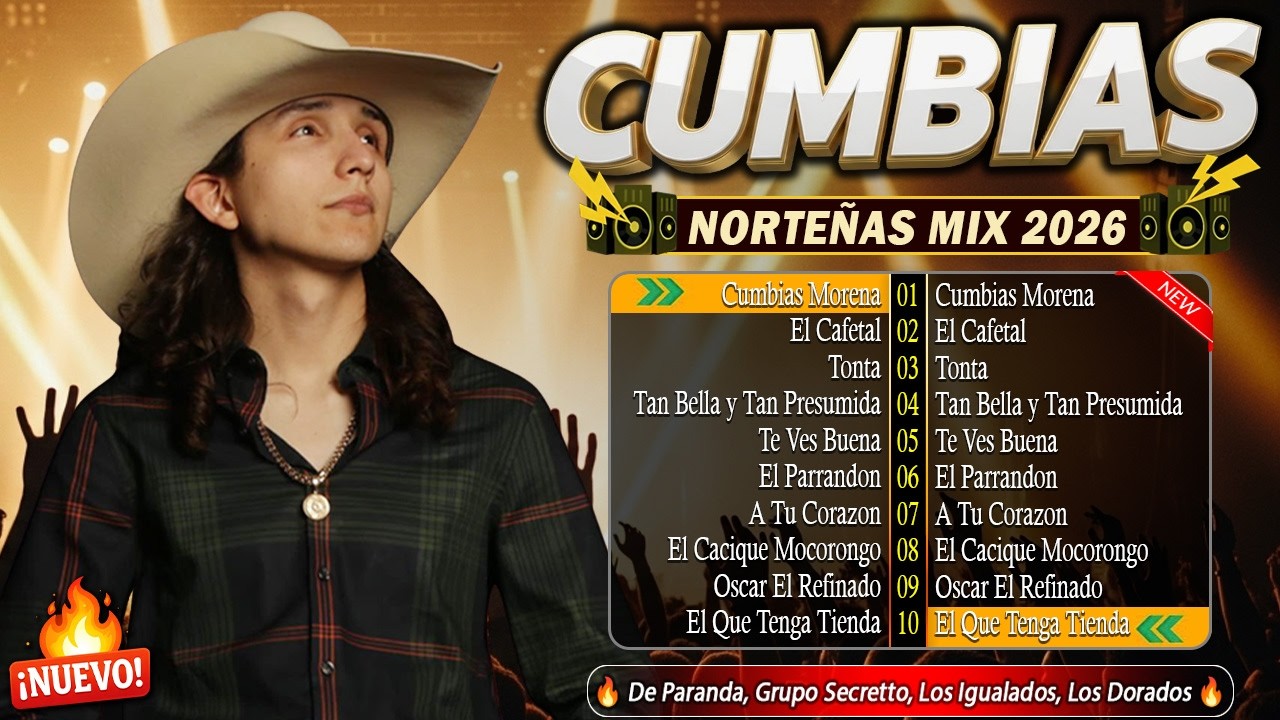 Cumbias Norteñas Para Bailar 💃 27 Grandes Éxitos Cumbias Mix | Cumbias Bailables 2026