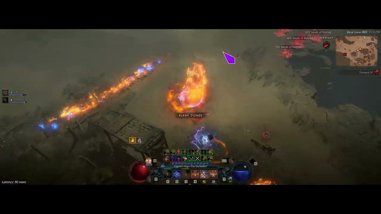 Diablo 4 PVP - Sorc vs Rogue