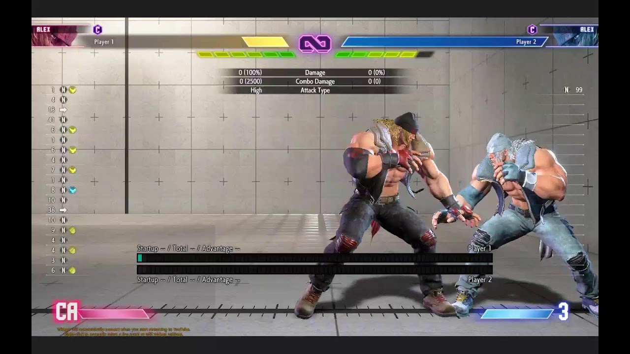 SF6 Blanka vs Alex
