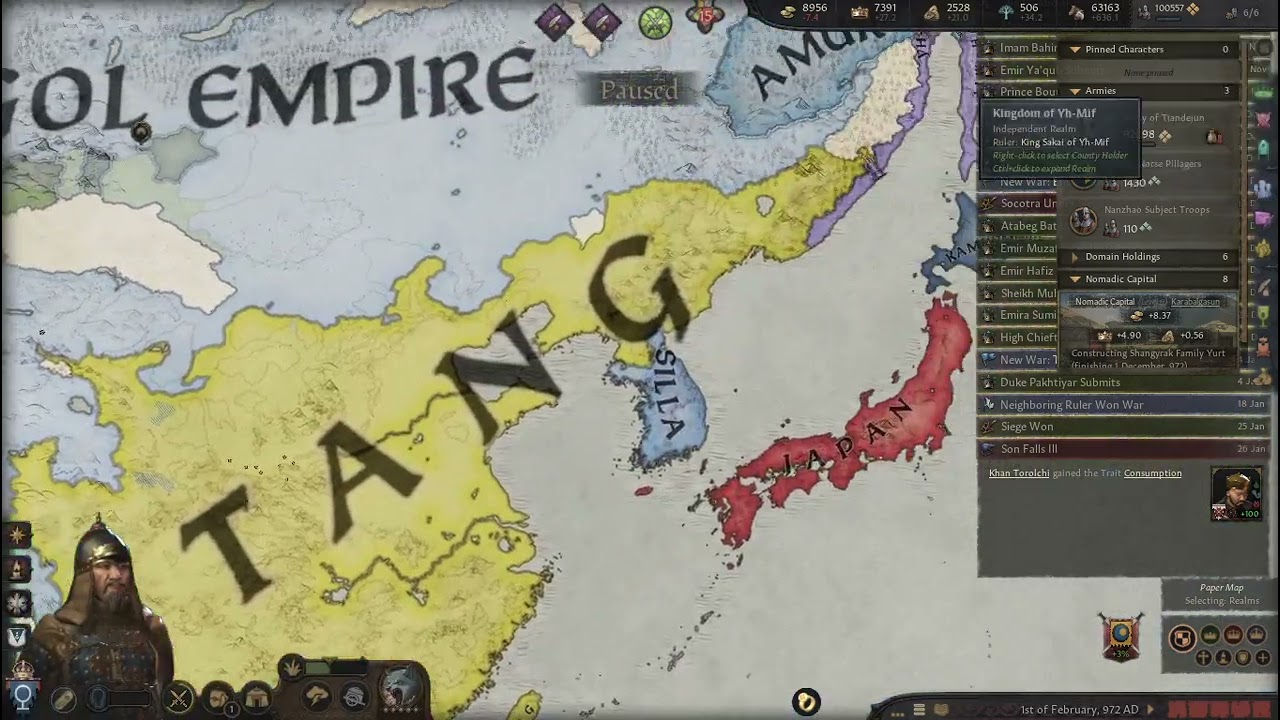 CK3: Asia Expansion Project: Mongol World Conquest: Part 18 of 30