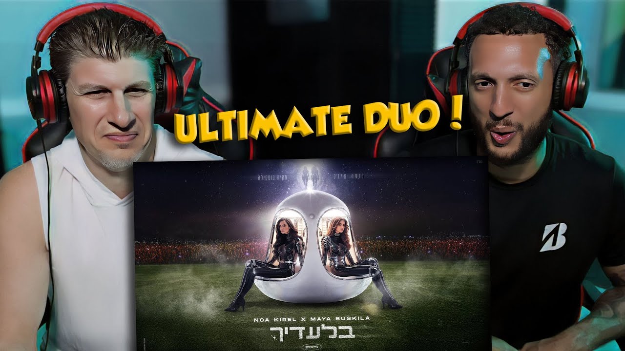 Reaction!! Noa Kirel and Maya Buskila - Without You (Prod. by Asi Tal)