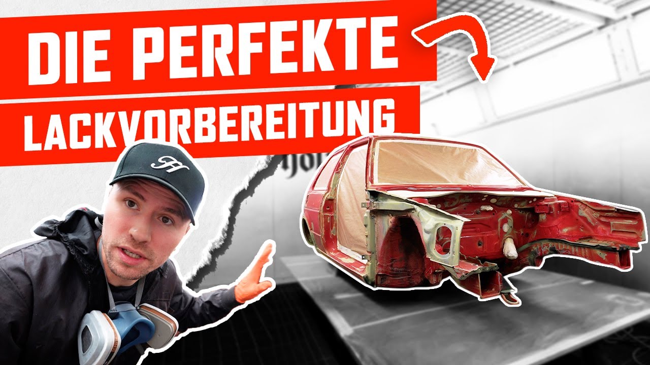 Holyhall | Die PERFEKTE LACKVORBEREITUNG | VW Golf 2 🔥