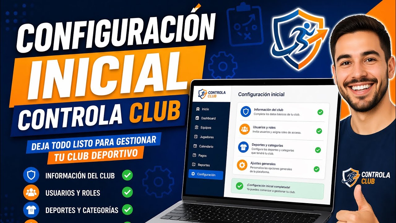 2  Configuracion inicial controla club