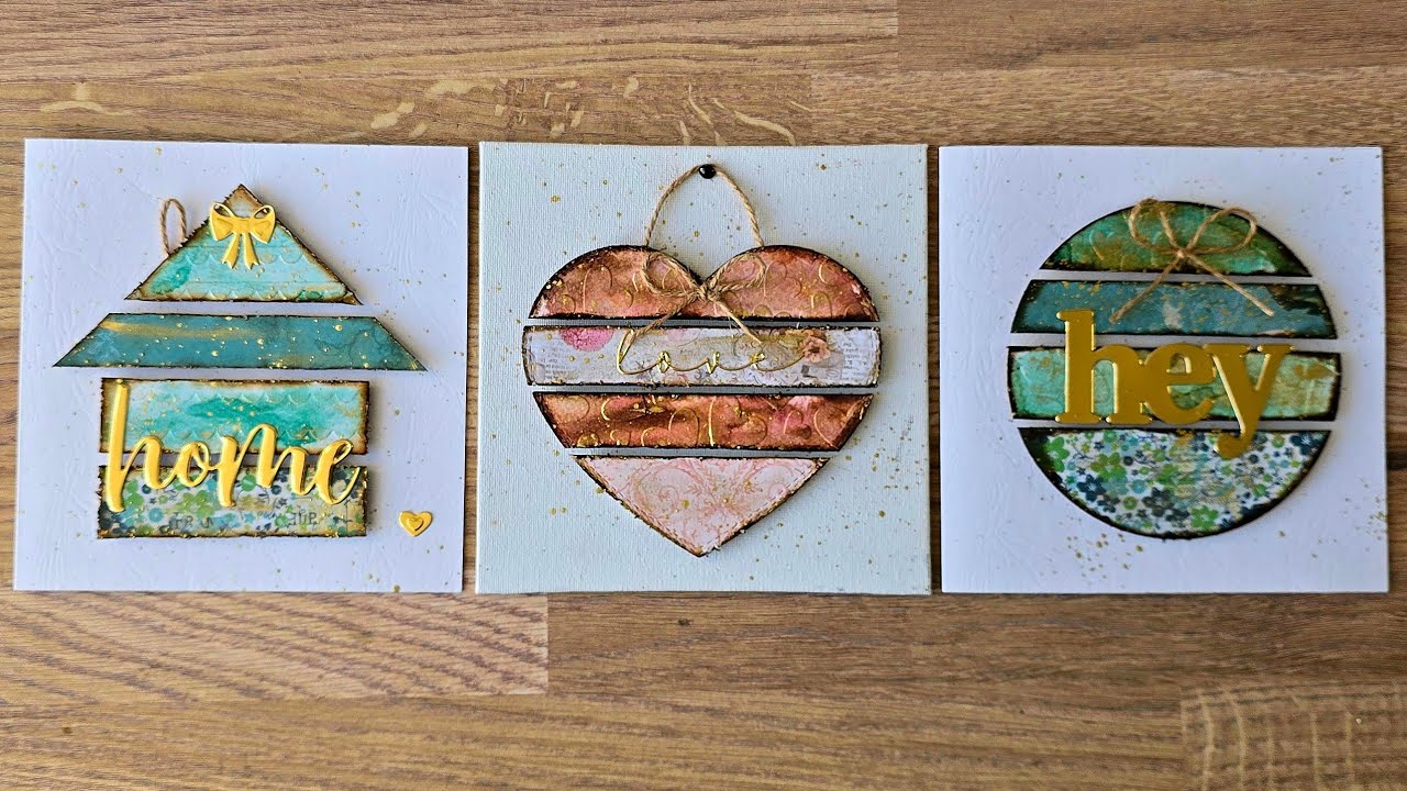 CHECK OUT THE FLOATING ELEMENTS ON THESE CARDS 😍