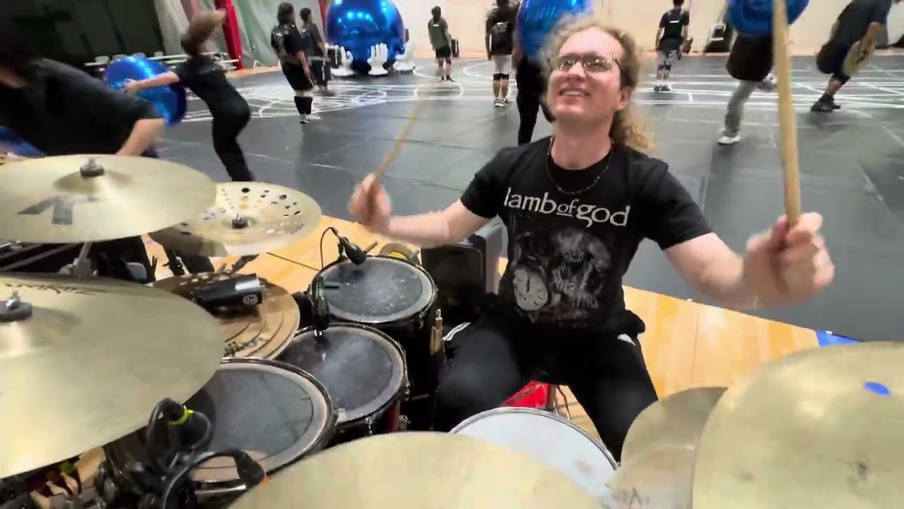 RedWave Indoor 2025 Drumset Cam