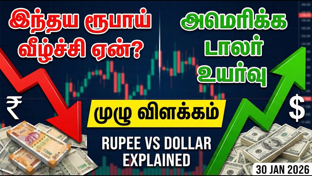 Why the Indian Rupee Is Falling Against the US Dollar - Explained | Tamil | Hari Harish