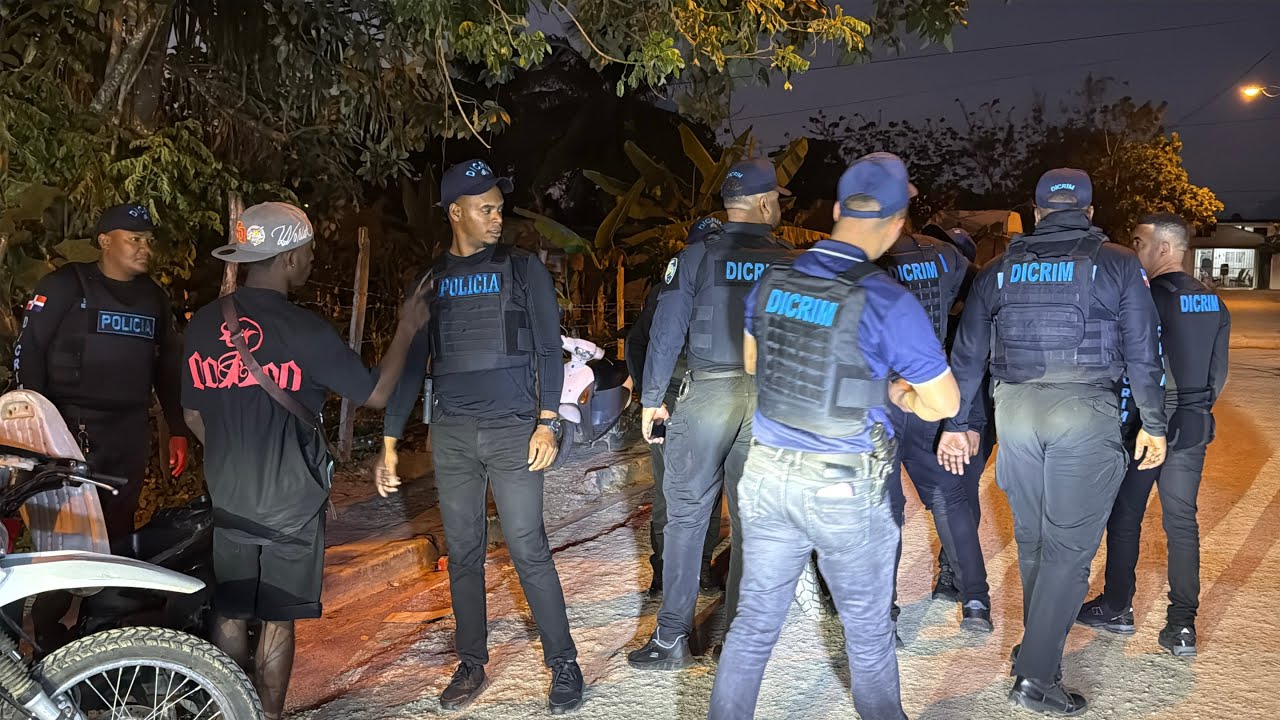 Fuerte operativo del Dicrim hoy martes en SFM 