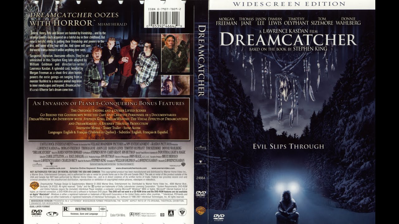 Opening to Dreamcatcher (2003) (Widescreen Edition) DVD