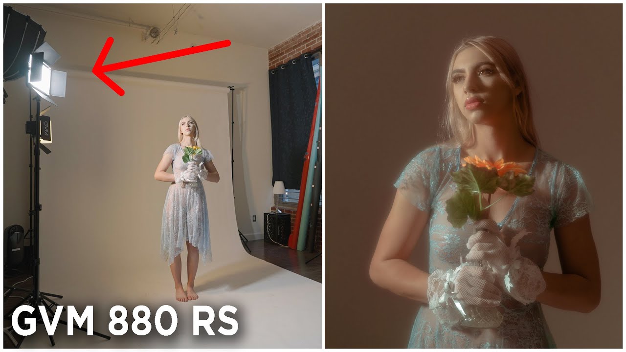Best Budget RGB LED lights | GVM 880 RS