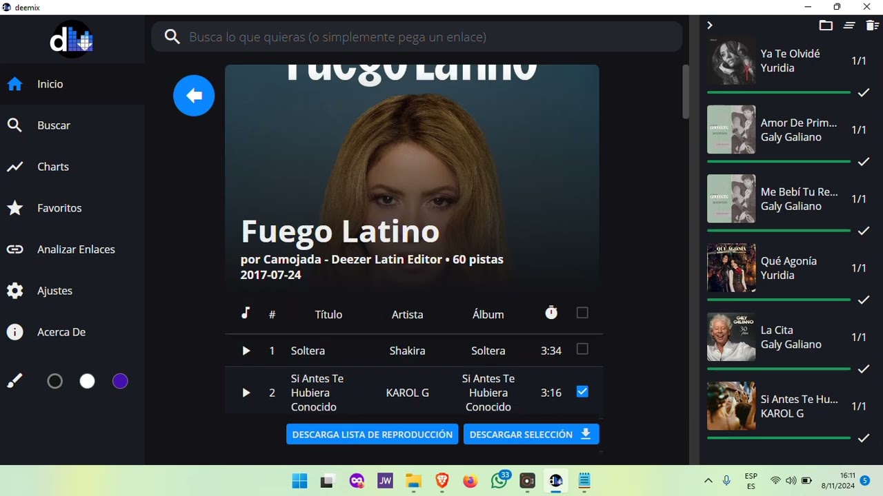 DESCARGA MUSICA GRATIS EN CALIDAD FLAC, MP3 320 O 128KBPS (TOKKENS DIARIOS)