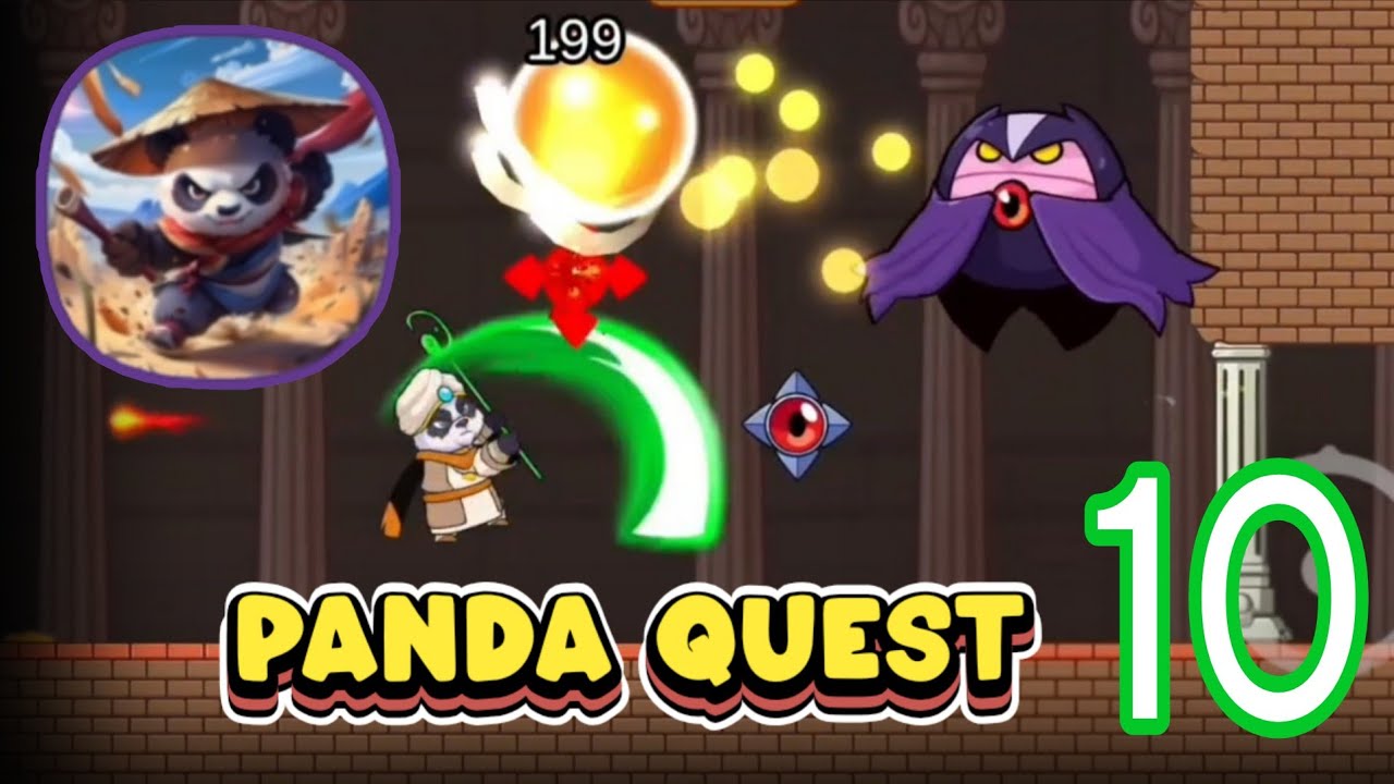 Panda Quest |Full Game Walkthrough part 10 (lvl 145 _ 159) (android,ios)