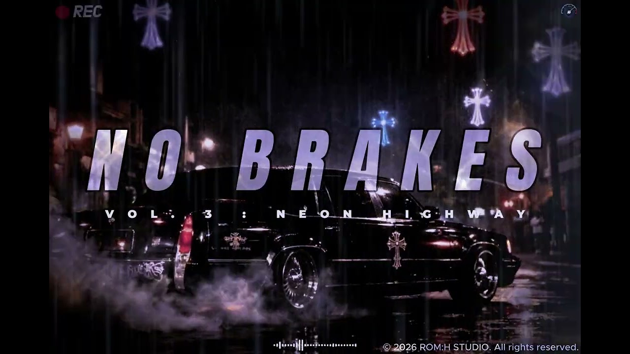 [PLAYLIST] NO BRAKES 🚫 : Midnight Run | 멈추지 않는 질주, 다크한 밤거리 드라이브 (Vol.3)