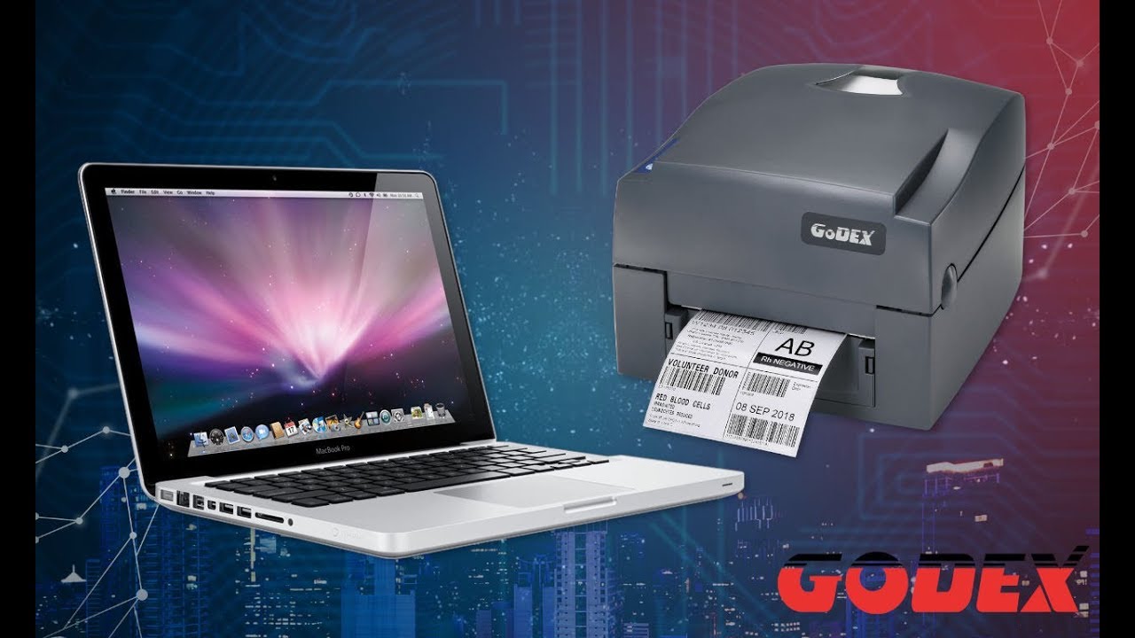 Подключение принтера Godex к macOS
