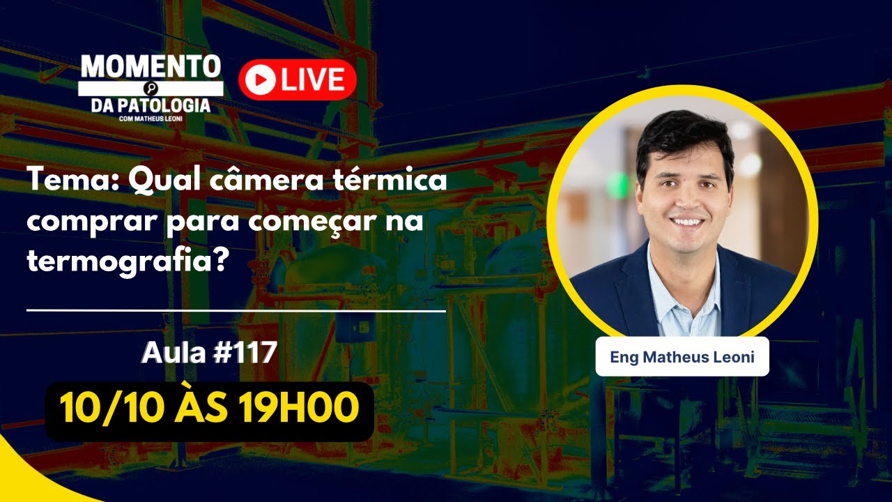 Aula #117 Qual câmera térmica comprar para começar na termografia?