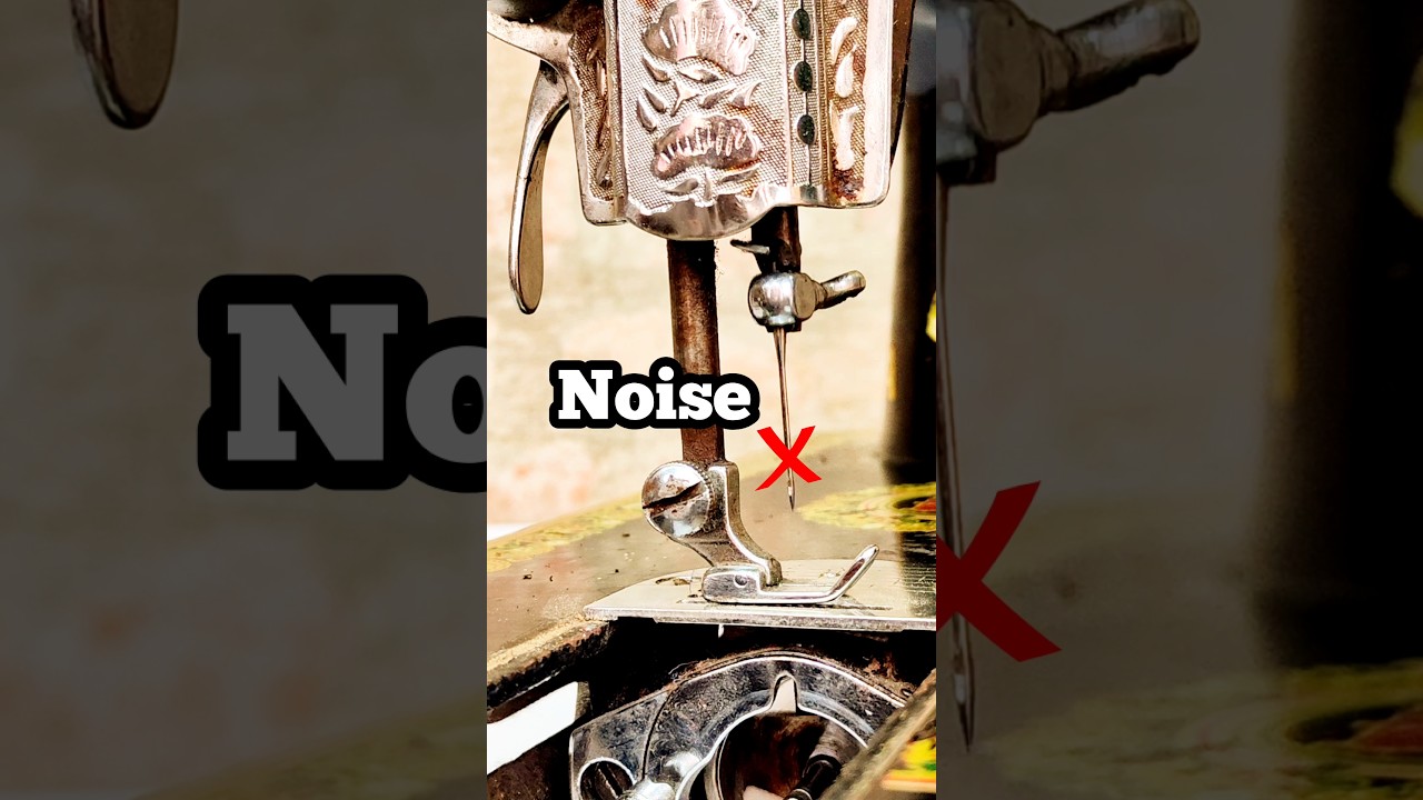 Noise PROBLEM Fixed! || #shorts #sewingtips #sewingtechniques #silai #sewinghacks #sewing #tips