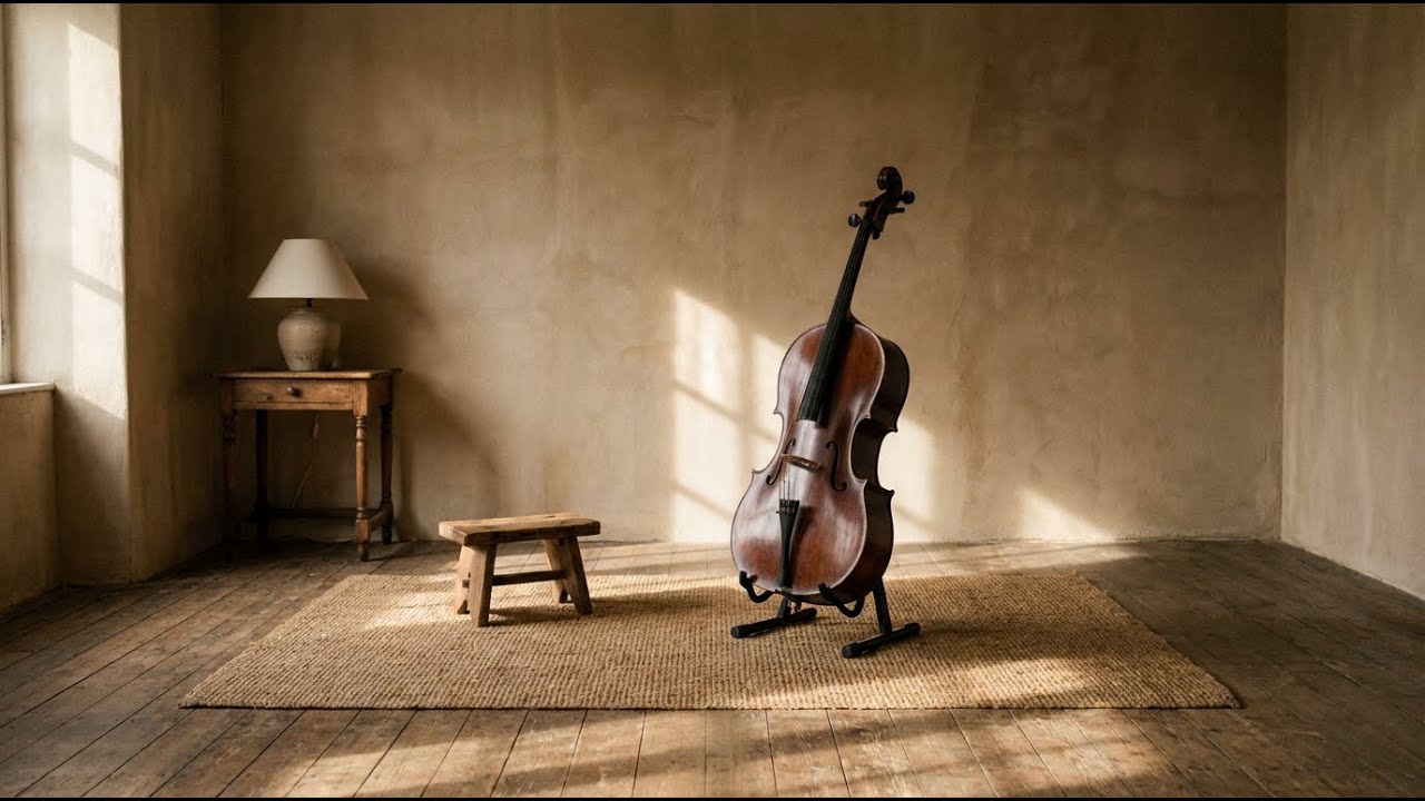 Neo Classical Cello Music for Quiet Focus, Slow and Aesthetic Afternoon Light