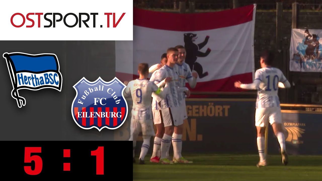 OSTSPORT.TV I Hertha BSC II - FC Eilenburg (Highlights)