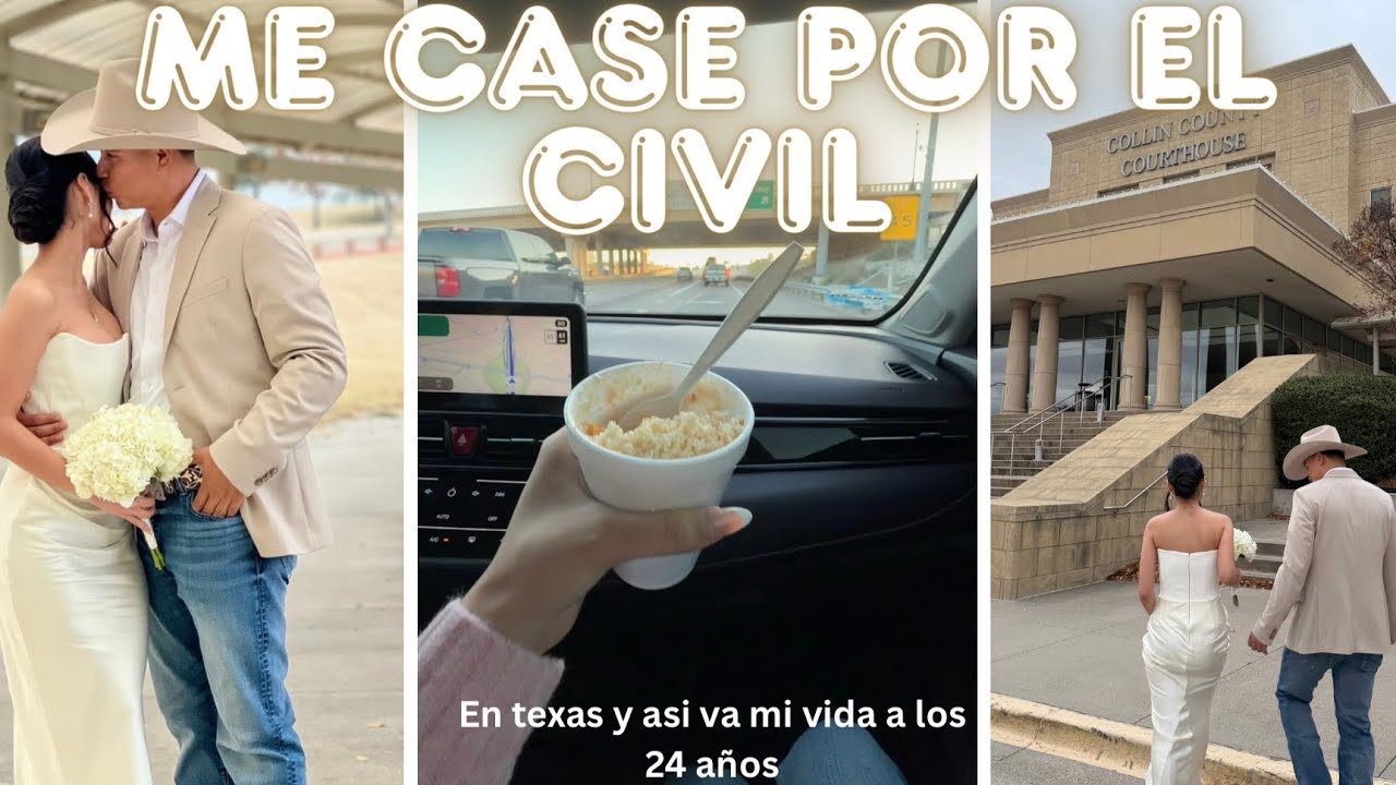 Me casé por el civil en Texas!!! 