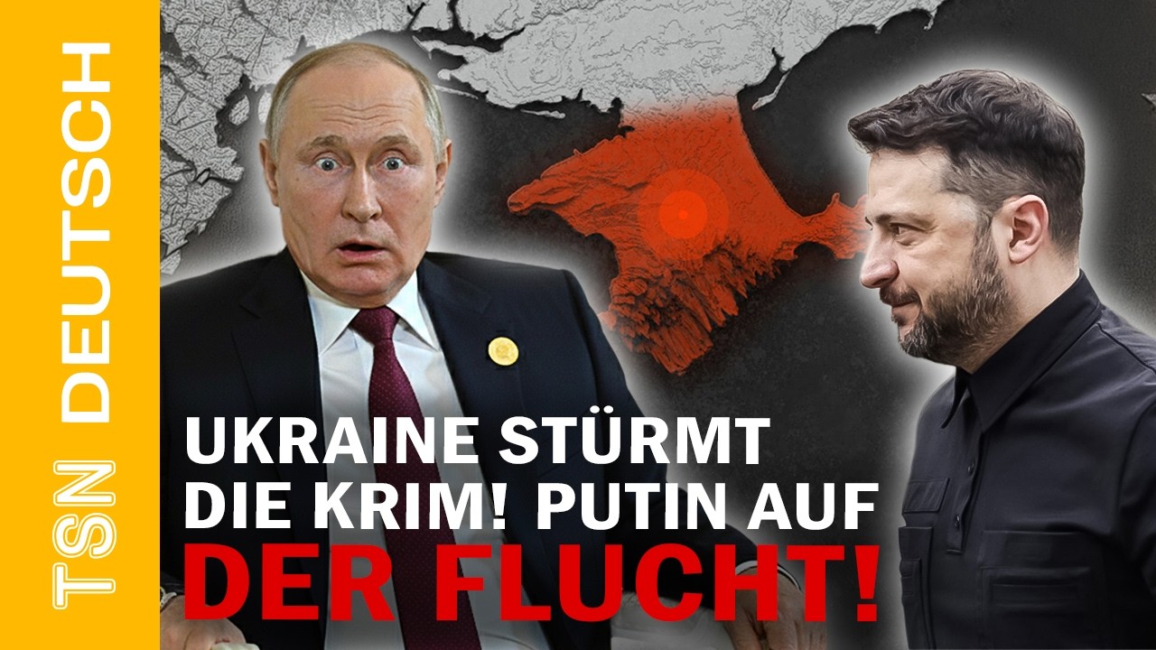 IN DIESEN MINUTEN! UKRAINISCHE ARMEE RÜCKT AUF DIE KRIM VOR — DURCHBRUCH ZWINGT RUSSEN ZUR FLUCHT!