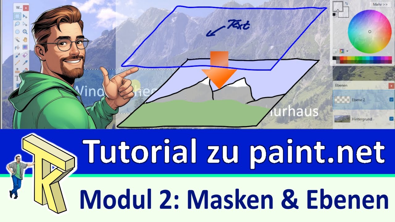 paint.net - Einführung, Modul 2: Auswahlbereiche und Ebenen