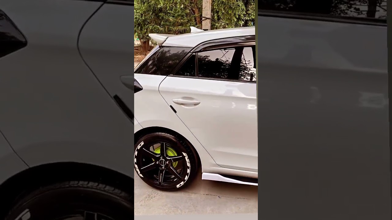 ||ELITE I20 MODIFIED || 20 INCHES ALLOY'S || Z BLACK GLASS ||