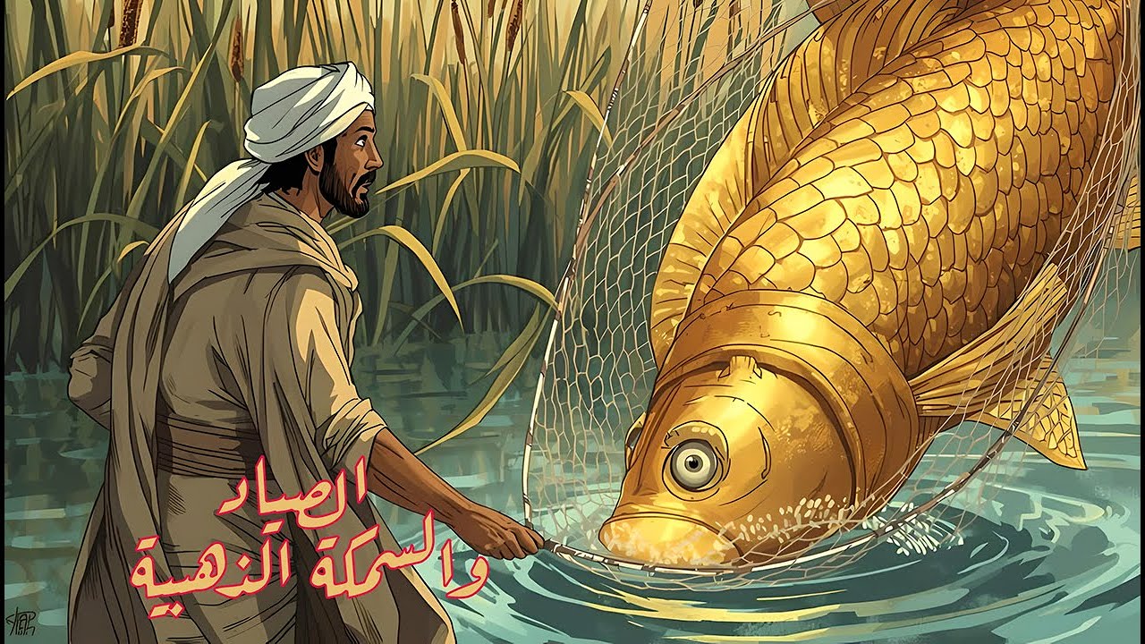 #قصة الصياد الفقير والسمكة الذهبية التي غيّرت مصير حياته إلى الأبد | دروس في الصبر والرزق