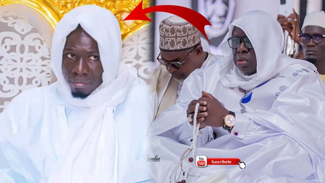 😱srg Modou lo chez le porte parole des 🤲Layeen srg Mouhamadou Lamine lay le 11 février 2025