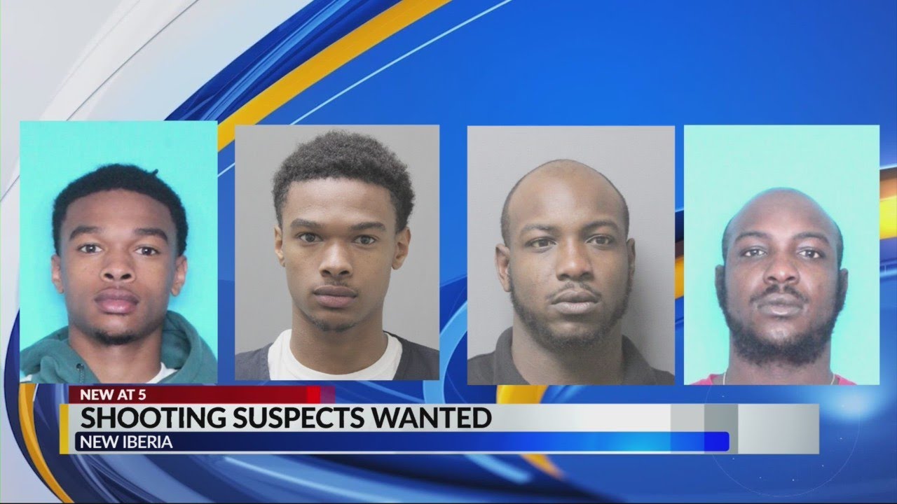 New Iberia shooting suspects wanted