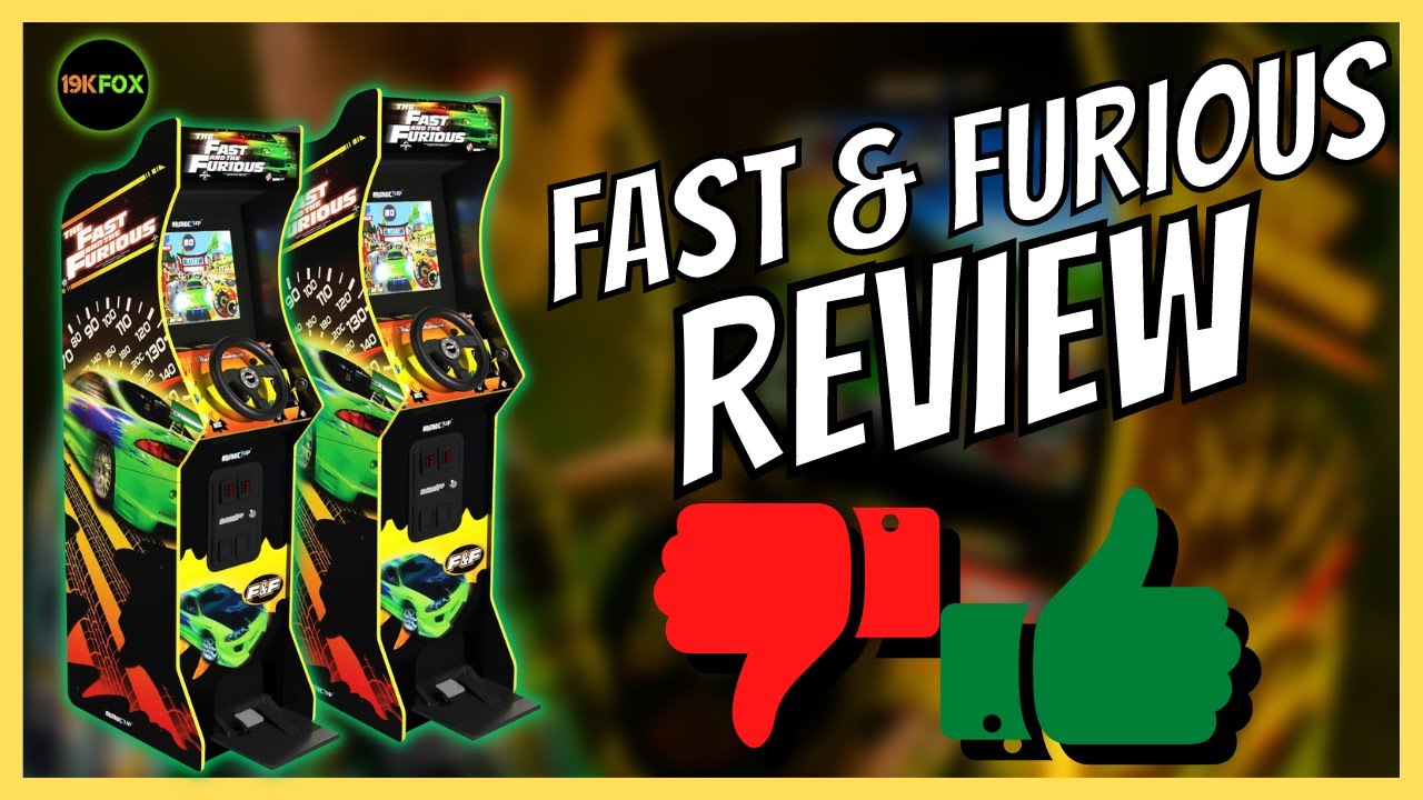 Обзор кабинета Arcade1up Fast & Furious