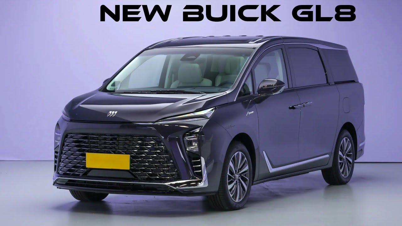 New 2025 BUICK GL8 PHEV | Luxury Plug-in Hybrid Minivan