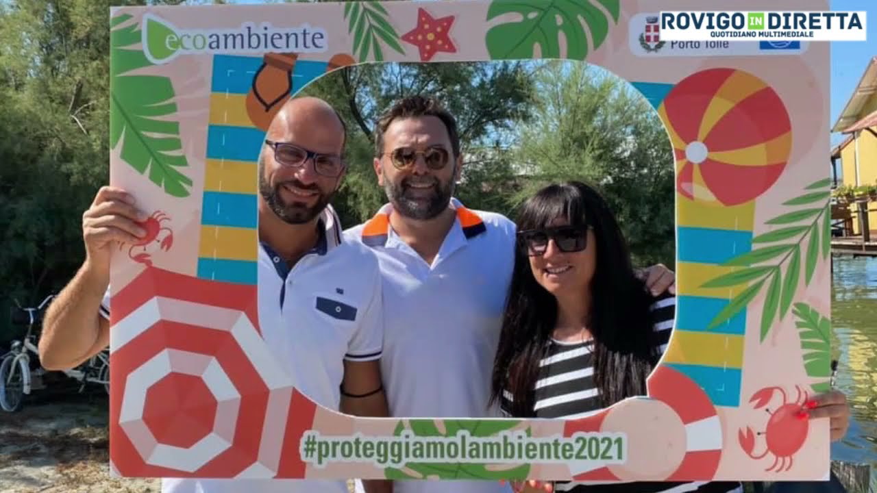 Porto Tolle - celebrazione ufficiale di apertura della stagione Bandiera Blu 2021