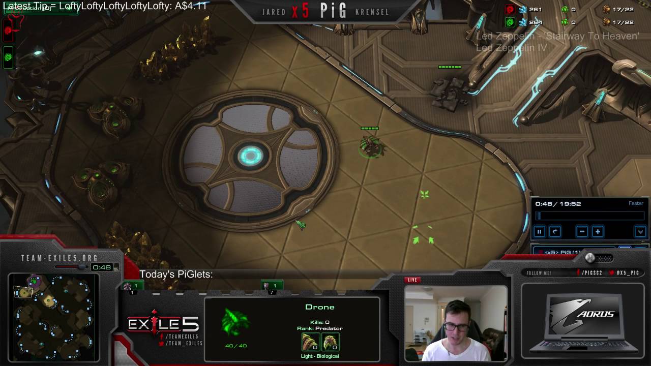 The PiG Daily #2 - ZvZ Skipping Banelings and hitting fast roach attacks