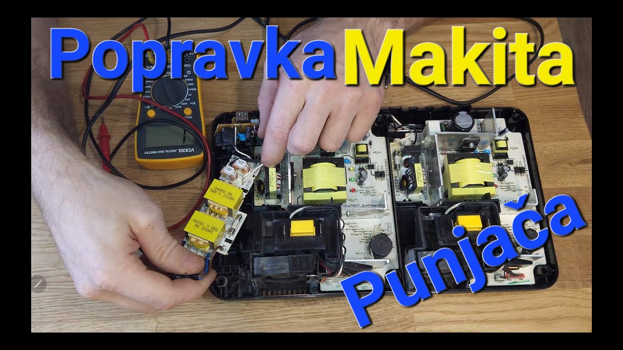 Popravka duplog Makita DC18RD punjaca