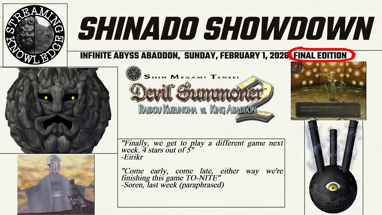 Devil Summoner 2: Raidou Kuzunoha vs. King Abaddon - FINALE (Full Playthrough)