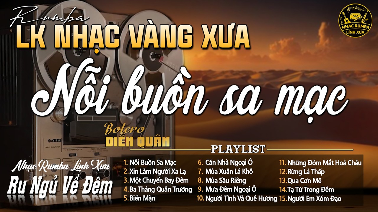 NỖI BUỒN SA MẠC- LK Trữ Tình Bolero DIỄN QUÂN Mới Đét 2026➤ LK Nhạc Vàng Xưa Chọn Lọc CỰC KỲ  ÊM TAI