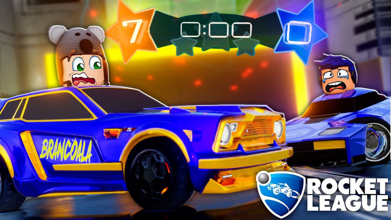 NÃÃÃO!! ISSO NÃO PODE ACONTECER NO ROCKET LEAGUE - Brancoala Games