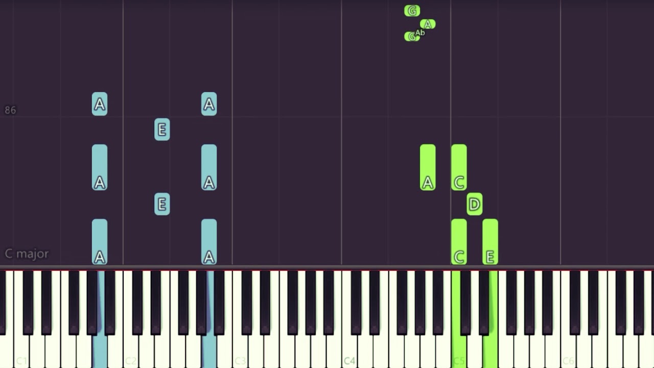 Mosaico Tonadas(La Naranja, Ojos Azules, Pillaro Viejo) - Piano Tutorial #500subs