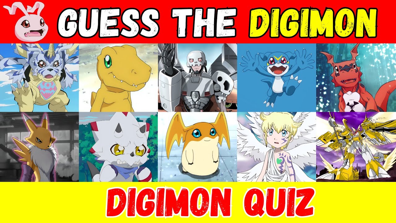 Guess the Digimon | Digimon Quiz