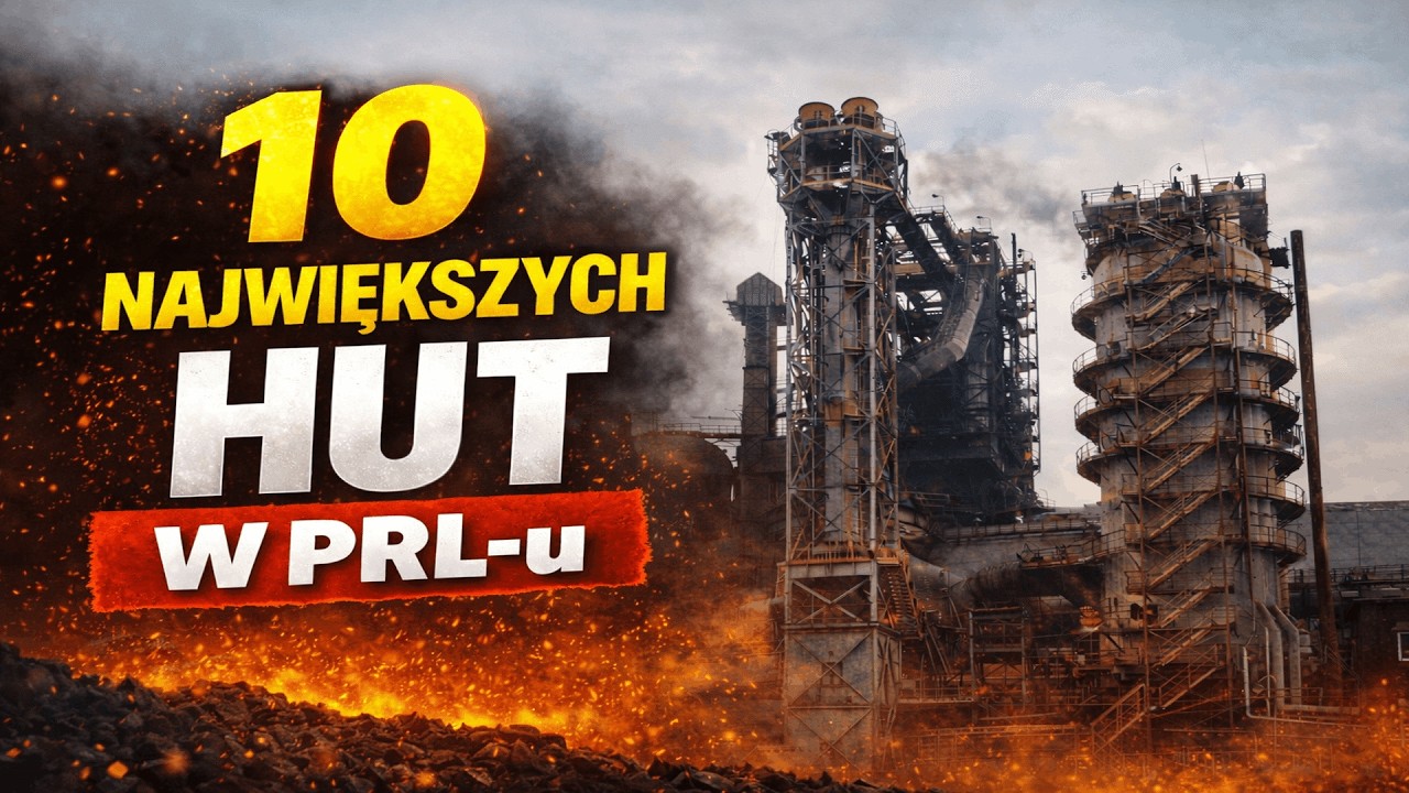 10 NAJWIĘKSZYCH HUT W PRL-U