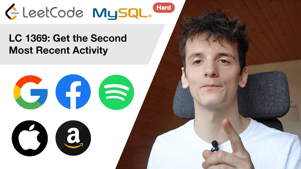 LeetCode 1369: Get the Second Most Recent Activity [SQL]