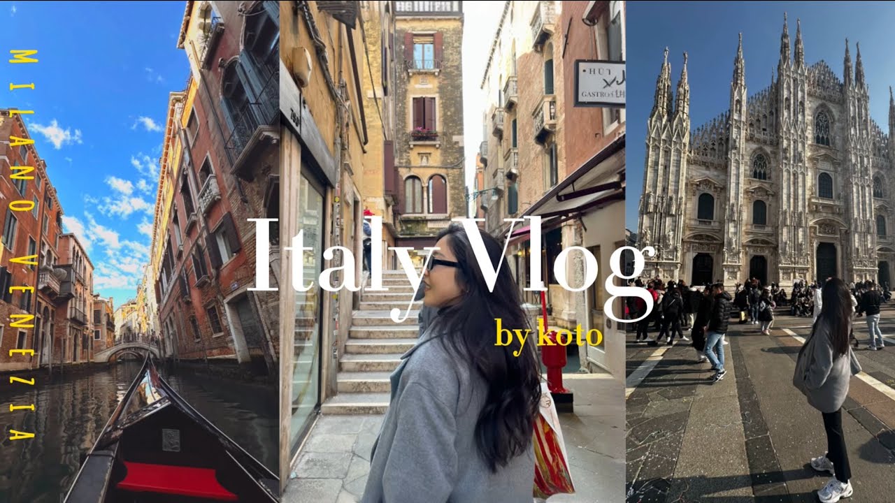 【イタリアVlog🇮🇹】ミラノ｜ヴェネツィア｜HIS添乗員付きツアー｜